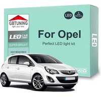 Car LED Interior Light Bulb Kit For Vauxhall Opel Corsa D E Astra G H J K Mokka Insignia Vectra Zafira A B C Meriva Signum Agila
