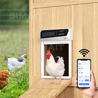 Smart Solar Chicken Coop Door | App/Bluetooth, Auto Light Sensor, Anti-Pinch Roller Shutter Design