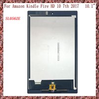 AAA For Amazon Kindle Fire HD 10 7th Gen 2017 SL056ZE 10.1" LCD Display Touch Screen Digitizer Assembly Replacement Parts