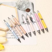 Kawaii KPOP Men's Team Cartoon Animals Pattern Black Ink Gel Pen Mechanical Pencil Ballpoint Pen for Fan Stationery