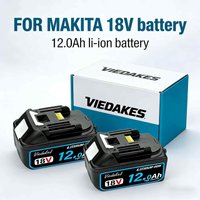 For Makita 18V Battery 12.0Ah Li-ion Replacement Battery, Long Lifespan, Fit for Makita 18V Power Tools,Fast DHL Shipping