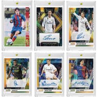 Panini DIY SP Football Star Cards Messi Ronaldo homemade Rating Collector's Card Bricks Birthday Present for Boys