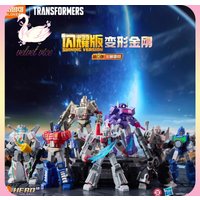 Original Blokees Transformers Shining Version Vol.4 Series Blind Box Optimus Prime Megatron Peripheral Collection Toy Boy Gift