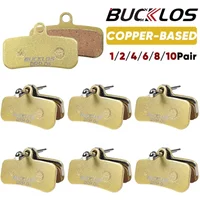 Klocki hamulcowe BUCKLOS MTB do SHIMANO D02S Metalowy hydrauliczny klocek hamulcowy na bazie miedzi Klocki hamulcowe do rowerów górskich do M9120 M820 M810