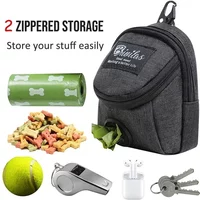 Multifunktionale tragbare Pet Treat Pouch Poop Dispenser Hundetrainingstasche Langlebiges Outdoor-Haustierzubehör für Hunde und Katzen
