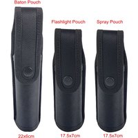 Tactical Handcuff Pouch Spray Flashlight Pouch Baton Holder Walkie Talkie Bottle Holster Self Defense Police Tool Case