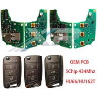 Original OEM PCB MQB49/5C Chip 434MHz Keyless Car Remote Key For VW T-CROSS Polo Golf Polo Tiguan Touran MK7 Skoda Seat