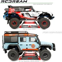 RCDream 1/8 RC Car Parking Stand Bracket Crawler Prop Up Holder Rack Repair Support Repair Bench Heightening Stand for H8P H8H