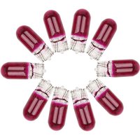 New! 10pcs Purple T10 W5W Wedge Interior Car 12V Dashboard Dash Panel Gauge Bulb for Car Styling Light Bulbs Accessories