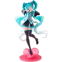 W magazynie Oryginalna figurka TAITO Hatsune Miku T-most PVC 30cm Model postaci z anime Kolekcja Dekoracja na biurko Zabawki Prezenty