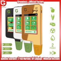 Greentest ECO 6 Portable Food Safety Tester High Accuracy Nitrate Water Quality TDS and Radiation Detection Health Analyzer Tool