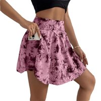 European American Foreign Trade 3D Printing High Waist Casual Right Pocket Culottes Independent Station Summer Hot Women's Skirt