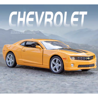 Simulation Diecast & Toy Vehicle 2010 Chevrolet Camaro Supercar RMZ city 1:36 Alloy Collection Model Car Gifts For Children