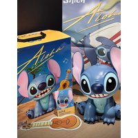 Maketubu Stitch Bluetooth Speaker Game Series Pajama Little Golden Star Lilo & Stitch Figure Desktop Decor Cute Creative Gift
