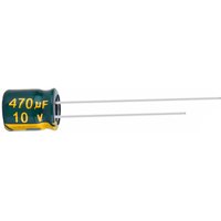 20-50PCS 10V470UF Aluminum Electrolytic Capacitor Original Low Esr/impedance High Frequency Size 6*7 470uf10v 10v470uf 20%