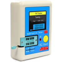 2026 New Transistor Tester TFT Diode Triode Capacitance Meter LCR ESR Meter NPN PNP MOSFET IR Tester Multimeter