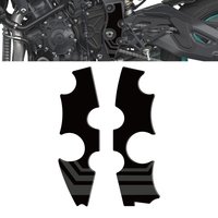For Yamaha MT10 MT-10 MT-10SP 2022 2023 2024 2025 Motorcycle 3D Gel Lower Frame Boot Scuff Protector 3D Gel Protection Sticker