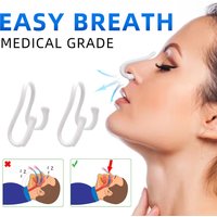 1/2/5pcs Silicone Nose Clip Anti Snoring Nasal Dilator Stop Snore Aid Easy Breathe Improve Sleeping Rhinitis