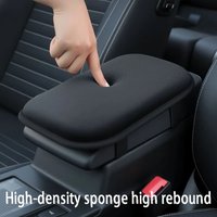 Universal Car Armrest Pad Plush Heightening Pad for Central Console 1pc for Vehicles for Car Interior Armrest Cover Summer Use