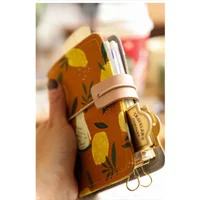 Cute Animal A7 Loose Leaf Notebook Portable Dairy Planner Book Detachable Hand Account Book Girls' Pocket Memo Pad 80 Sheets