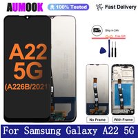 100% Tested A22 5G LCD For Samsung Galaxy A22 5G A226B LCD Display Touch Screen Digitizer Assembly A226B/DS A226B/DSN A226BR
