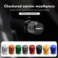 4Pcs Car Valve Caps Wheel Tires Air Tyre Stem Protective Cover For Suzuki Swift zc33s Sport zc31s zc72s 2022 2020-2013 2012-2008
