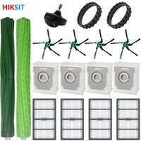For IRobot Roomba S9 9150 / S9+ Plus 9550 Robot Vacuum Cleaner Accessories HEPA Filter Main / Side Brush Dust Bag Spare Parts