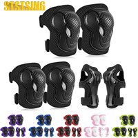 AliExpress STSTSING 6Pcs/Set Kids Safety Knee Pads Elbow Pads Wrist Guards Children Protective Gear for Girls Boys Cycling Skating Roller