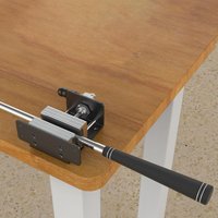 Golf Regripping Vise Non-Slip Suction Base Repair Golf Clubs Shaft Clamp For Professionals Enthusiasts Beginners Golfers Home