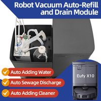Eufy X10 Robot Vacuum Water Change Kit Auto Water Refill and Drain Water Hookup Kit Accessories Drainage System Module