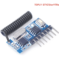 1PC RX480E 433mhz RF Receiver Learning Code Decoder Module 433 mhz Wireless 4CH Output For Remote Controls Encoding