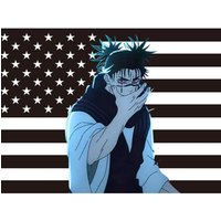 Jujutsu Kaisen Choso American Anime Flag Tapestry Outdoor Decor Flaga Decorative Home Objects Barber Shop Decoration Garage Hang