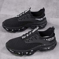 Men's Breathable Air Cushion Running Shoes Non-slip Summer Casual Sneakers Comfortable Athletic Footwear for Outdoor Sports
