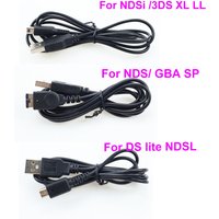 Yaru For Nintendo DS Lite DSL NDSL For NDSi 3DS New 3DS XL LL NDS GBA SP New Game USB Data Charger Charging Power Cable Cord
