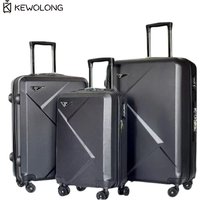 3-Piece Hardside Spinner Suitcase Set, TSA Lock Lightweight Luggage for Business Travel 20/24/28 Inch Carry On, Fast Shipping