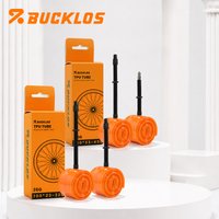 BUCKLOS TPU Material Bicycle Inner Tube 700C 23-32C Road Bike Tire 45 65 80 Mm Length Ultralight 700C 33-45C Gravel Bike FV Tyre