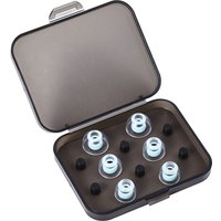 3 Pairs 4.5mm Liquid Silicone Eartips SML 11/12/13.3mm Soft Replacement Earplugs Earbud Tips for 4.5mm-6.5mm In-Ear Earphones