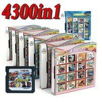 Pokemon 4300 in 1 Compilation Game Cards DS NDS 3DS 3DS NDSL Game Cartridge Card Video Game Handheld Player (R4 card)