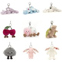 JC New Bonnie Bunny Cartoon Plush Toy Accessory,Fun and Cute,Food/Fruit Series,Packaging,Decoration,Keychain,Comforting Gift