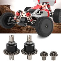 Differential Gear Metal Differential Gear Drive Gear Wheel Set Fit for WLtoys 144001 1/14 RC Car Model RC Car Differential Gear