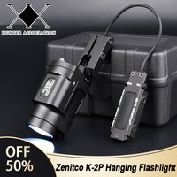Zenitco K-2P Tactical Metal GEN 2 KLESCH 2P AK-SD Weapon Light Fit 20mm Rail With Switch Strobe Hunting LED Powerful Flashlight