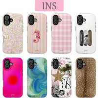 Retro Y2K Urban Art Phone Case for IPhone 17 16 15 14 13 12 11 Air Pro Max X XS XR XSMax 7 8 Plus Glossy Film Hard PC Cover