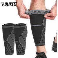 AOLIKES 1 Pair Calf Compression Sleeves for Men Women Leg Compression Socks for Shin Splint Varicose Vein Calf Pain Relief