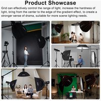 Honeycomb Grid For Octagon Square Rectangle Hexadecagon Deep Softbox 30* 40 50*70 55 60 65 80 22*90 95 80*120 140 35*160cm