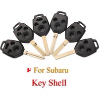 Jingyuqin 3/4BTN Remote Car Key Shell Fob Case For Subaru Forester Outback Legacy NSN14 TOY43R DAT17 Blade Auto Accessories