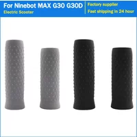 1 Pair Electric Scooter Anti-slip Handlebar Grip for Ninebot MAX G30 G30D KickScooter Silicone Scooter Grip Cover Rubber Parts