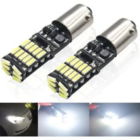 2PCS BA9S BAY9S BAX9S T4W H6W 4014 26SMD Interior Light Instrument Light Bulb Lamp Dome Light Side Wedge Light