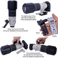 iShoot Tripod Mount Ring Base Lens Collar Replacement Foot for Fuji XF 150-600mm F5.6-8 R LM OIS WR