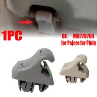 1 PC Beige or Gray Sun Visor Bracket for Pajero V90 MR779704 Sun Panel Clip for Montero V70 Hook for Pinin H60 H70 V60 V80