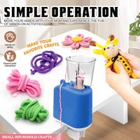 Electric Knitting Machine for CrochetHome Cord Knitter Weaving Machine Automatic Knitting Loom Machine for Braiding Bracelets